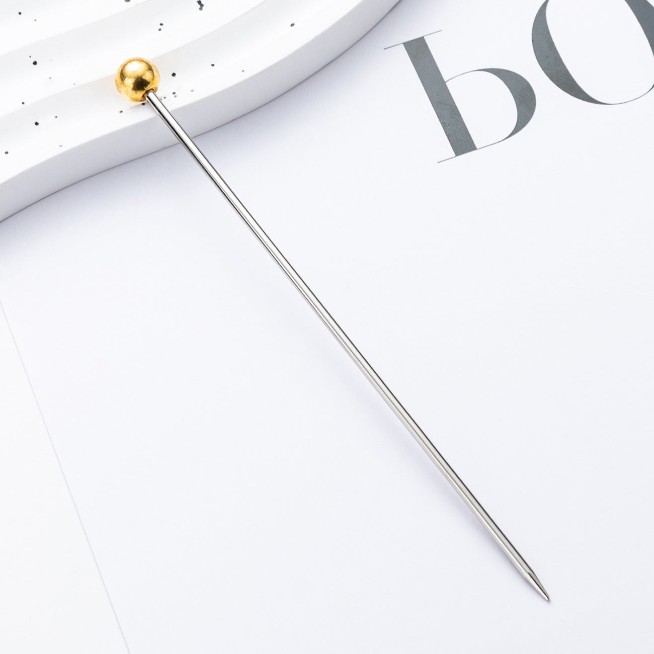 Wholesale Stainless Steel Cake Test Kitchen Thermometer Cake Biscuit Baked Test Needle Diy Baking Tools 4.5 Inch